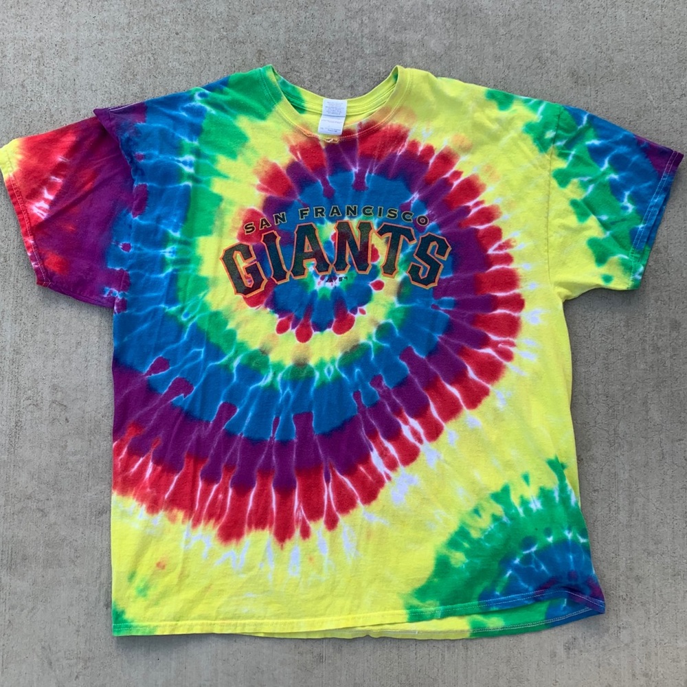 SF Giants ⚾️ Tie Dye Shirt 2XL